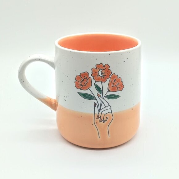 Lang No Bad Days Orange Floral Ceramic Mug - Picture 3 of 8